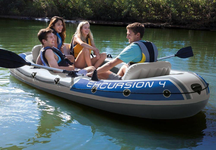 Balerz INTEX Water Sports Excursion 5 Inflatable Boat Set - 5 Person
