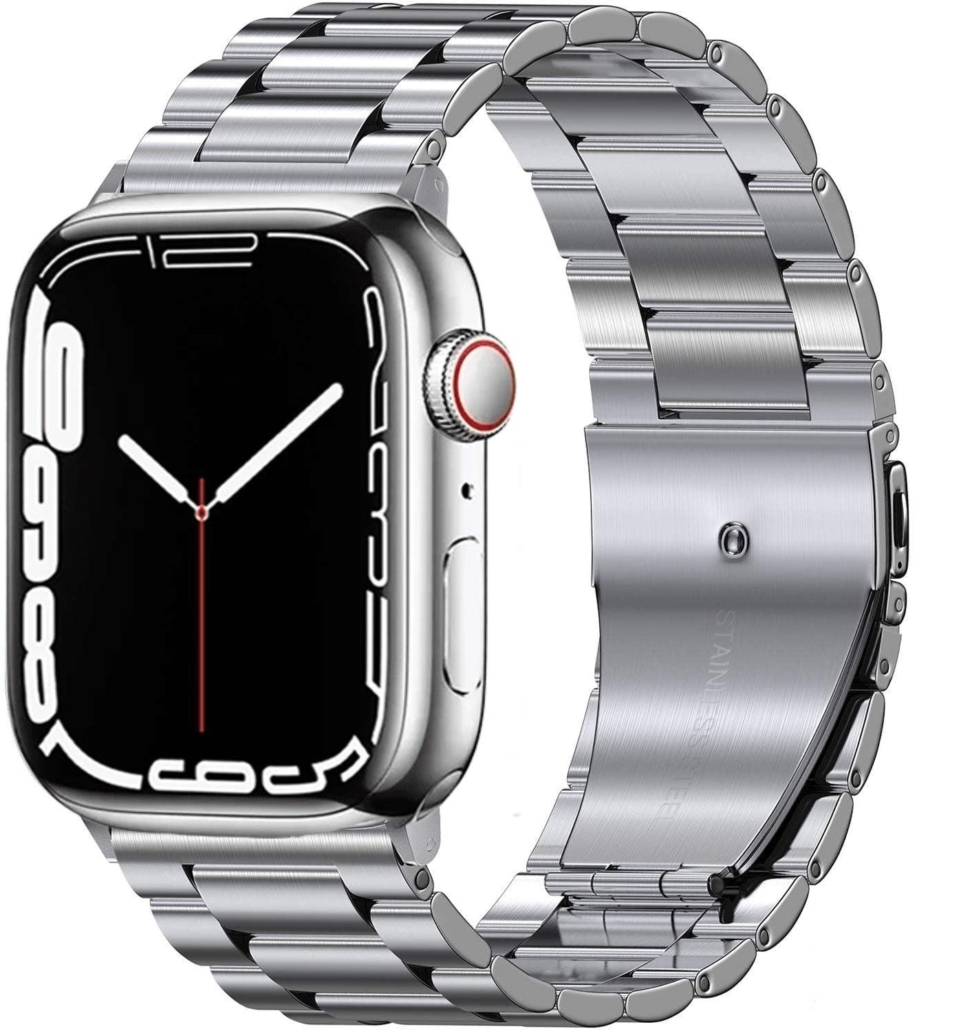 Balerz Iwatch Series Apple Watch band Metal Bracelets strap For Apple watch Ultra stainless steel smart watch wristband