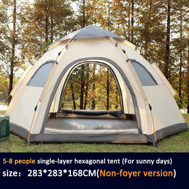 Balerz JXB Waterproof & Windproof 6-Person Outdoor Recreation Camping Tent