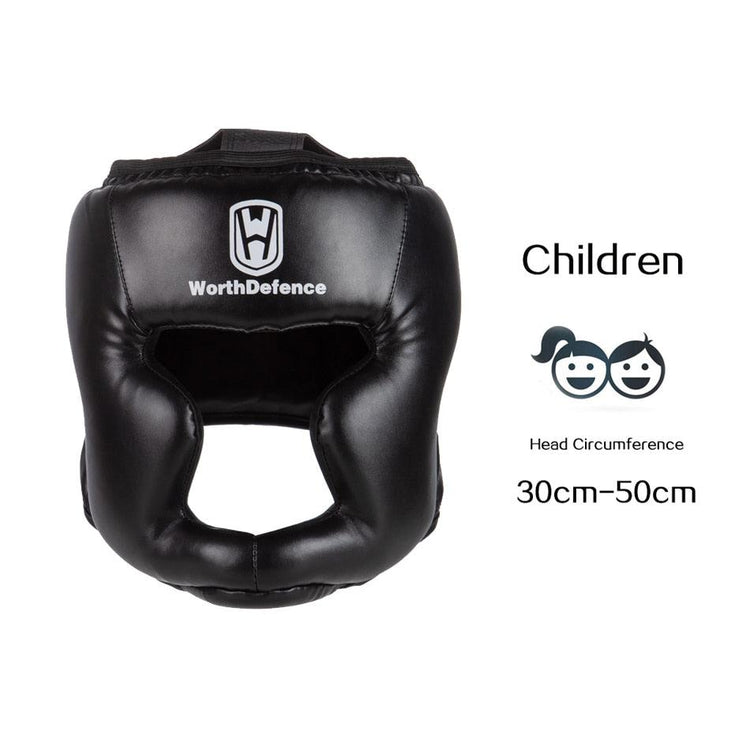 Balerz Kick Boxing Helmet Headgear PU Karate Muay Thai Guantes De Boxeo Free Fight MMA Training Adults Kids Equipment