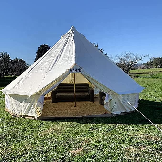 Balerz Large Luxury Outdoor Waterproof Camping Canvas Tent