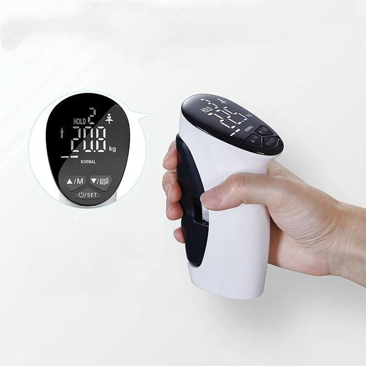 Balerz LED Display Intelligent Electronic Digital LCD Hand Grip Meter for Finger Power Strengthener Exerciser Trainer
