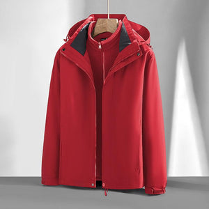 Balerz Men and Women's Winter Waterproof & Windproof Unisex 2 in 1 Rain coat Jackets