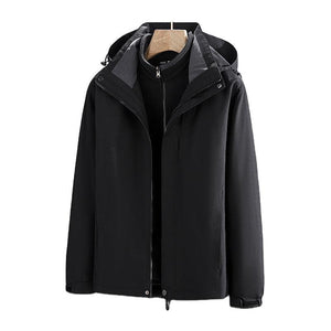 Balerz Men and Women's Winter Waterproof & Windproof Unisex 2 in 1 Rain coat Jackets