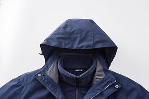 Balerz Men and Women's Winter Waterproof & Windproof Unisex 2 in 1 Rain coat Jackets
