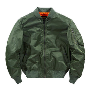 Balerz Men's Flight Jacket Bomber Jackets Unisex Coat Windproof Waterproof Quality Outdoor Autumn