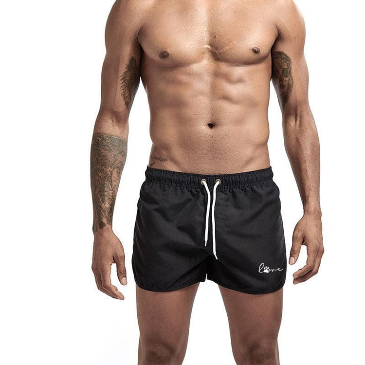Balerz Men's Sports Jogging Summer Quick-Drying Shorts Printed Shorts Swim Surfing Shorts