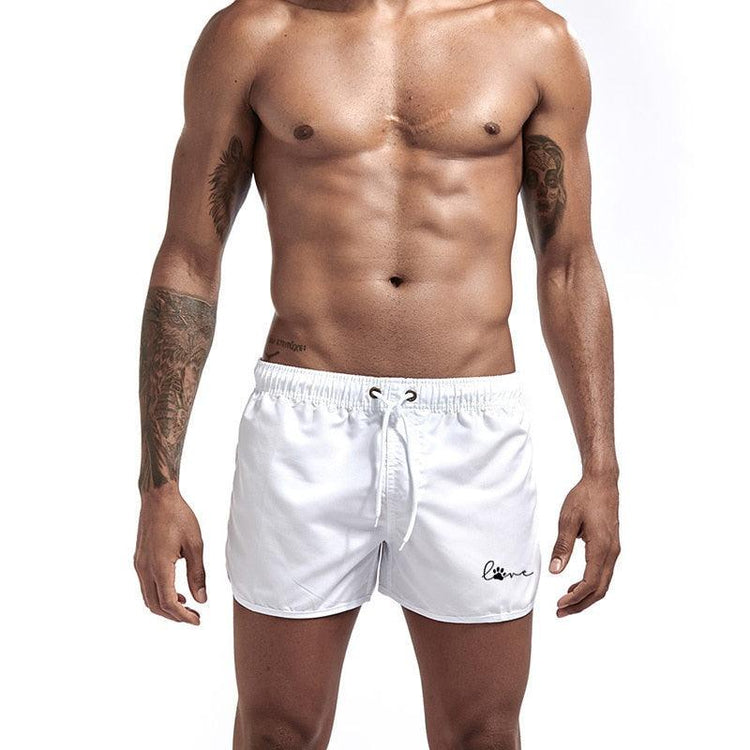 Balerz Men's Sports Jogging Summer Quick-Drying Shorts Printed Shorts Swim Surfing Shorts