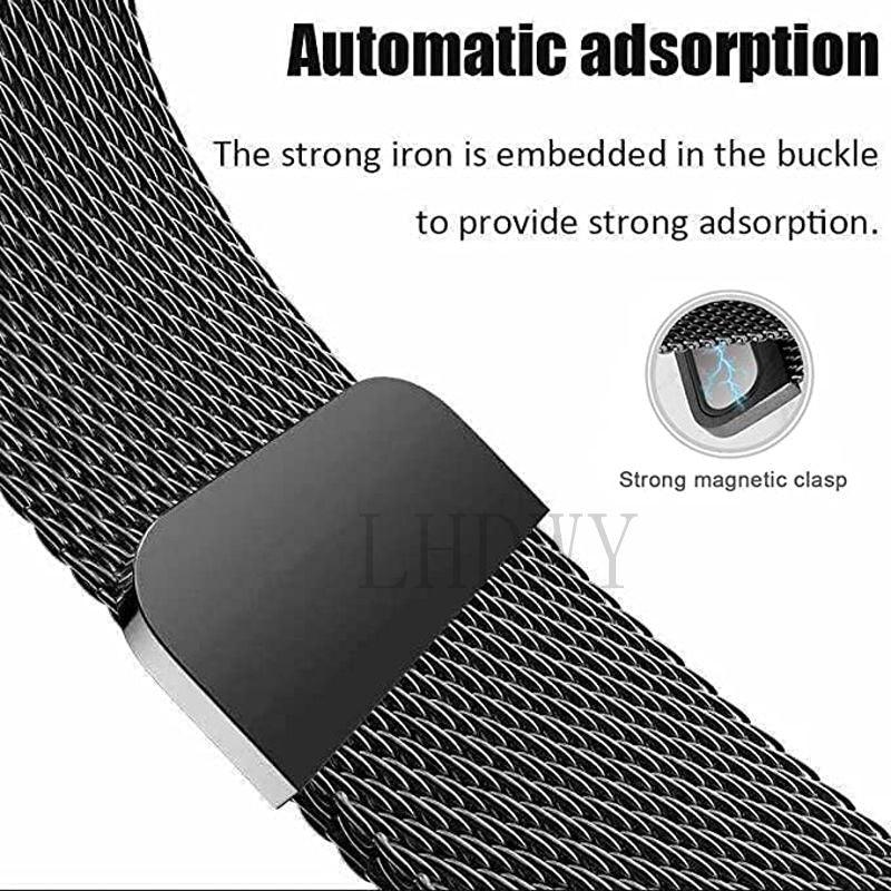 Balerz Metal Straps Pixel Watch band Magnetic Strap For Google Pixel Watch Smartwatch Bracelet stainless