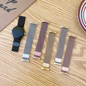 Balerz Metal Straps Pixel Watch band Magnetic Strap For Google Pixel Watch Smartwatch Bracelet stainless
