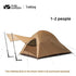 Balerz Mobi Outdoor Pop up Camping Double Layer Tent 1-2 People