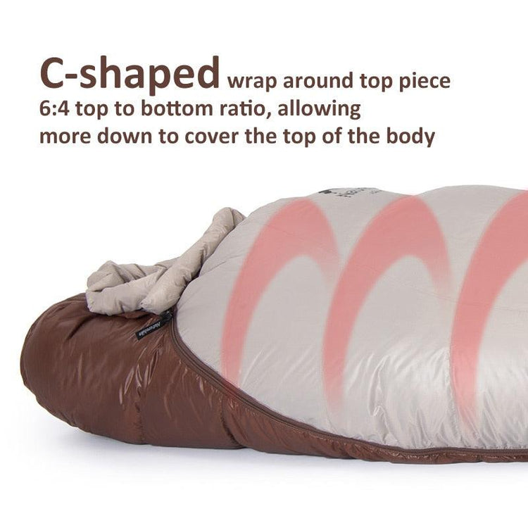 Balerz Naturehike Outdoor Camping White Snowbird 7 Air Mattress Sleeping Bag