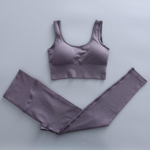 Balerz New  Seamless Sports Yoga Set Activewear for Women