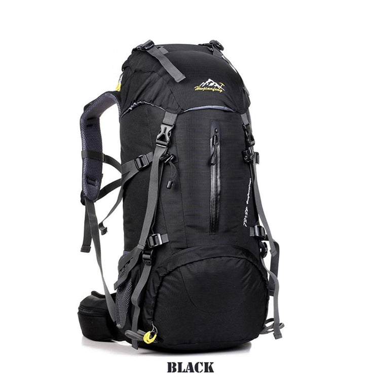 Balerz Outdoor 60L 50L Waerproof Hiking Backpack with Shoe Compartment