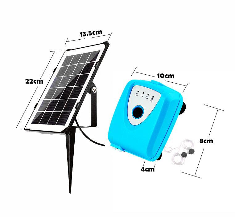 Balerz Pondusb Solar Power Waterproof Air Pump