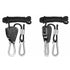 Balerz Pulley Ratchets Kayak And Canoe Boat Bow Stern Rope Lock Tie Down Strap 1/8 Inch Heavy Duty Adjustable Rope Hanger