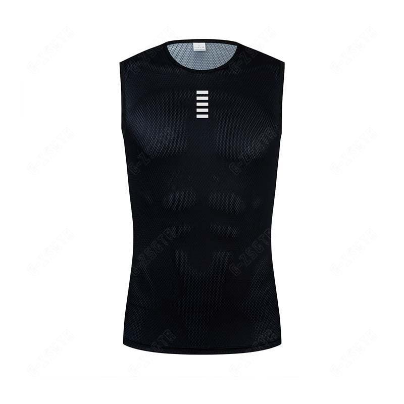 Balerz Reflective Cycling Underwear Sport Wear Undershirt Tight Vest