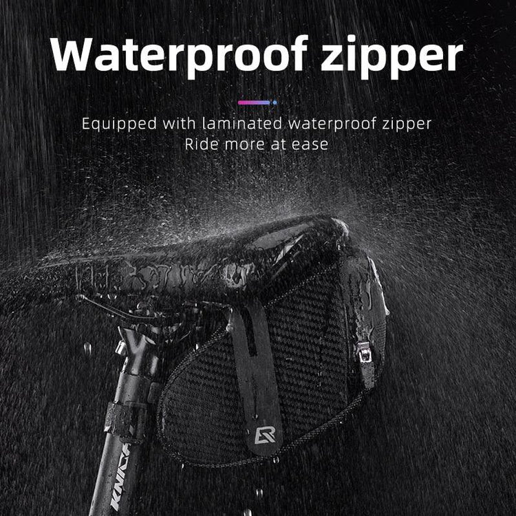 Balerz ROCKBROS C16 1L MTB Bike 3D Saddle Bag Waterproof Reflective Shockproof Cycling Bicycle Saddle Bag