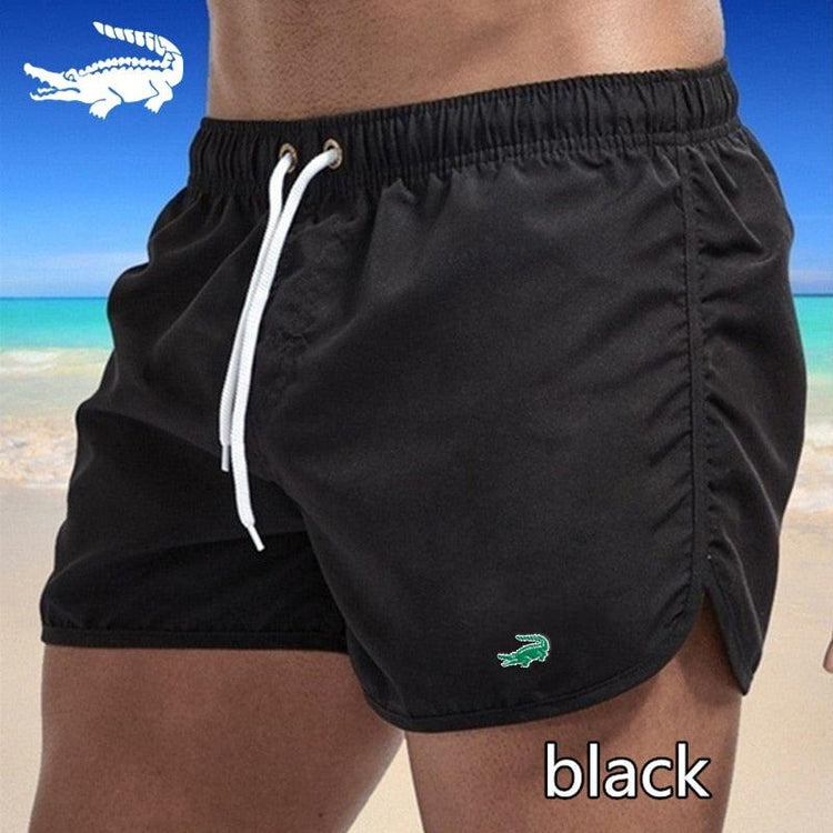 Balerz Shorts For Men  Summer Men's Swimwear Low Waist Breathable Shorts Sexy Swim Trunks