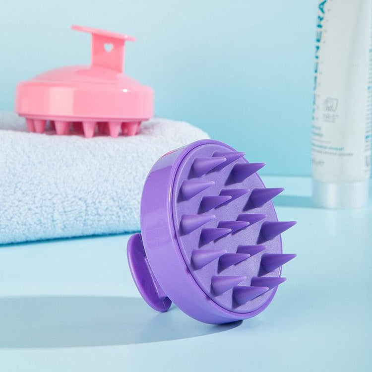 Balerz Silicone Bath Brush Scalp Massager Hair Shower Brush