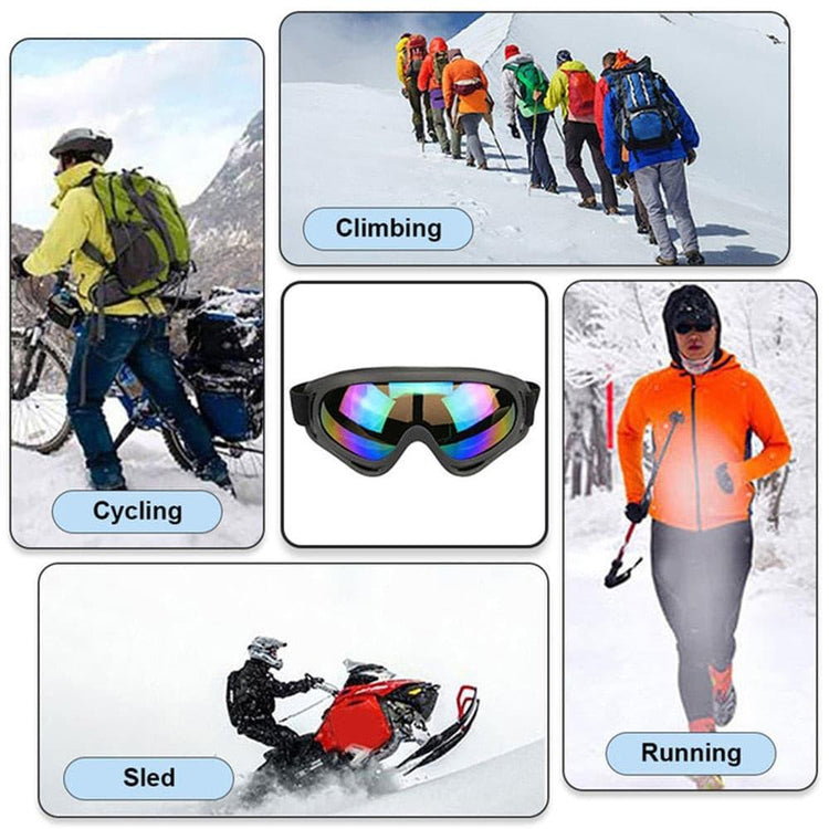 Balerz Skiing Winter Windproof Goggles Glasses