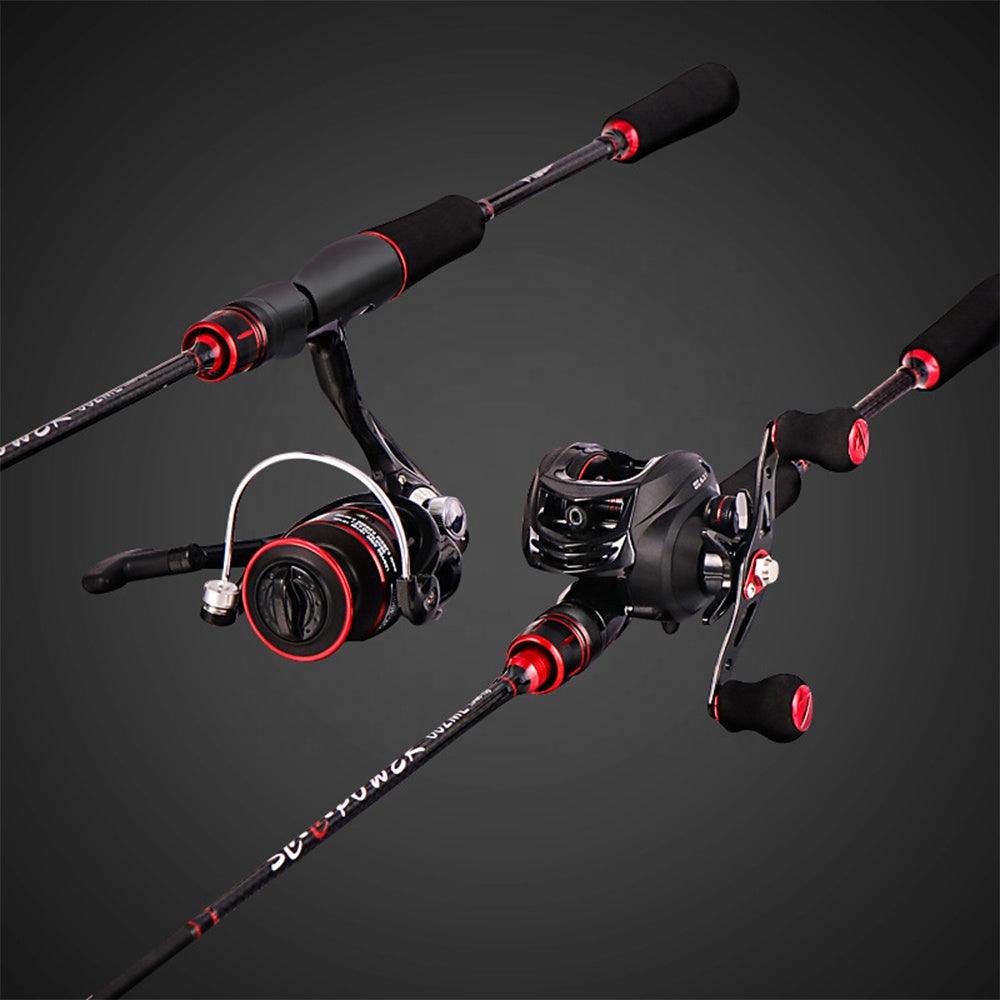 Balerz Spinning Casting Lure Fishing Rod And Fishing Reel Combo Set Fishing Kit