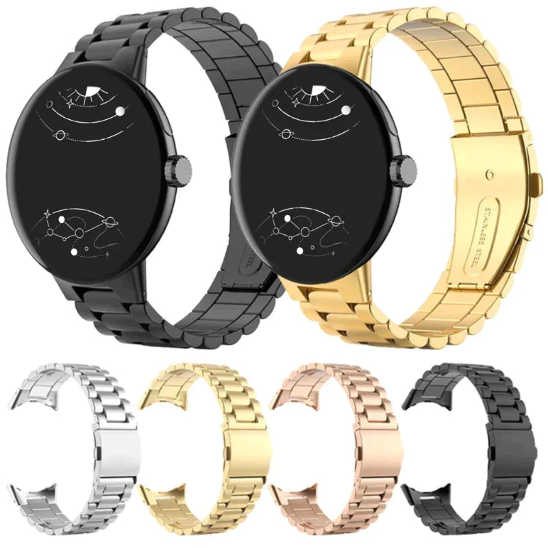 Balerz Stainless Steel Watchband Antea Link Loop Band for Google Pixel Watch