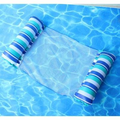 Balerz Summer Inflatable Foldable Floating Row Swimming Pool Water Hammock Air Mattresses Bed Beach Water Sports Lounger Chair