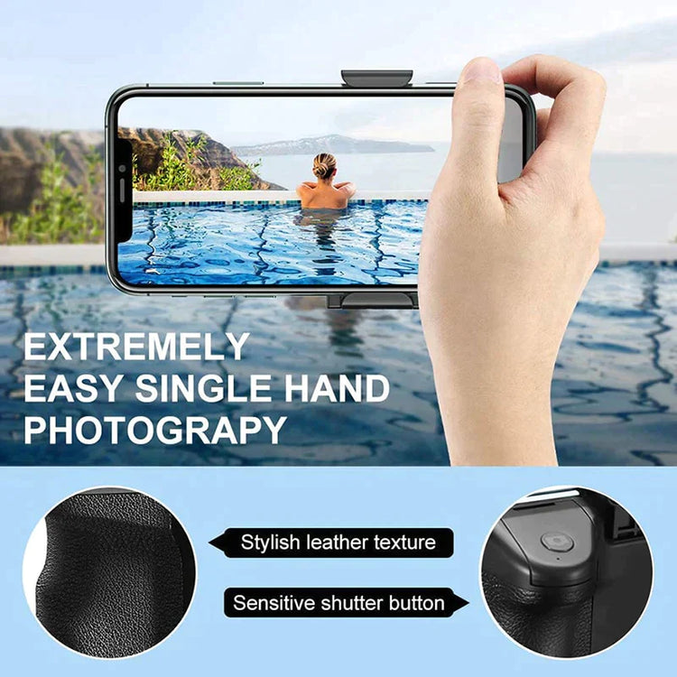 Balerz Ulanzi Shutter Remote Control Phone Shutter Cap Grip Wireless Bluetooth Smartphone Selfie Booster
