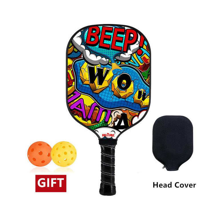 Balerz USAPA Approved Carbon Fiber Surface  Honeycomb Core  Ultra Cushion Grip Graphite Pickleball Paddle