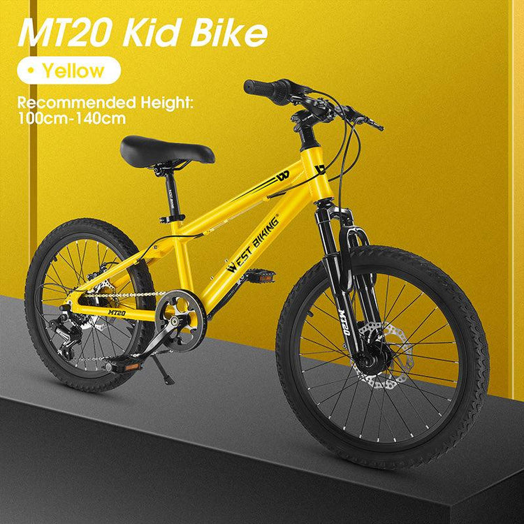 Balerz WEST BIKING Kid Mountain Bike 20 Inch Easy Assembly Kid's Bicycle