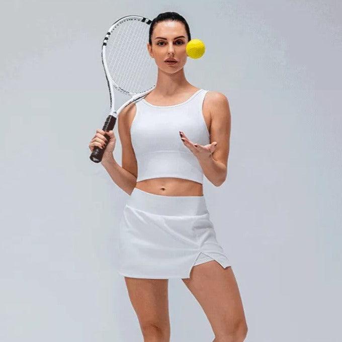 Balerz Women's Tennis Wear Casual Sports Skirt with Pocket