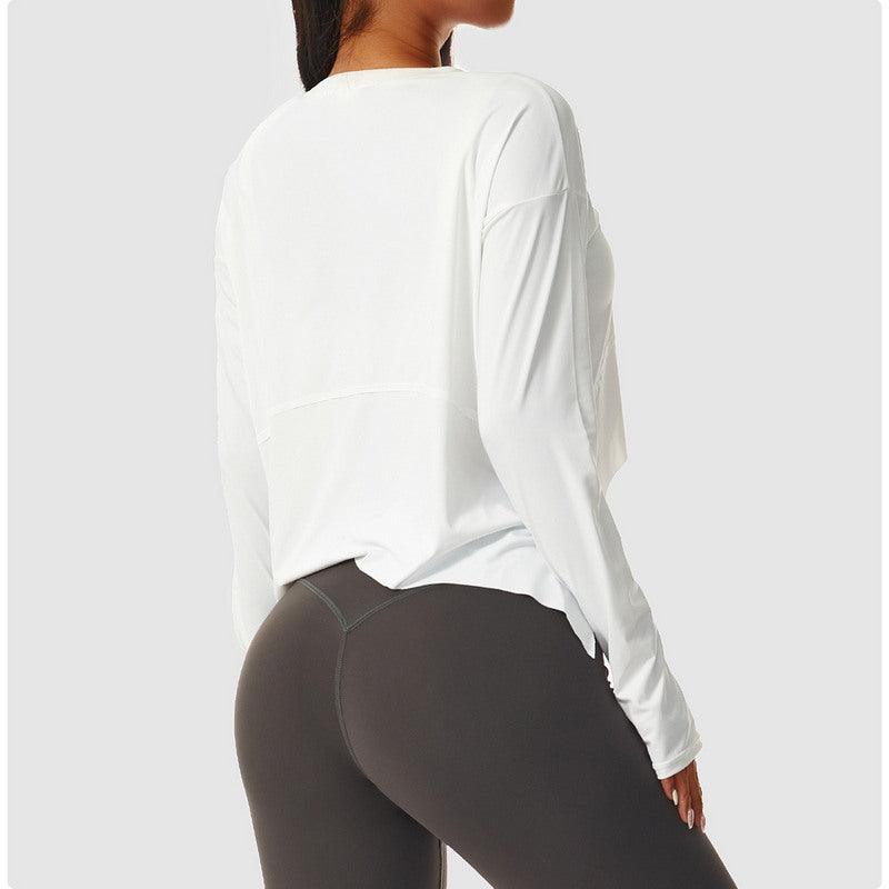 Balerz Women's Yoga Quick-Dry Long Sleeves Sports Shirt