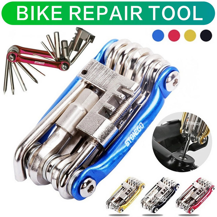Balerz Multifunction 11 In 1 Bicycle Repairing Tool Set
