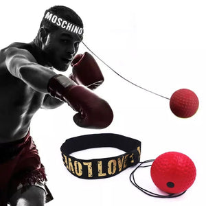 Balerz Boxing Reflex Ball Head-mounted PU Punch Ball MMA Sanda Training Hand Eye Reaction Gym Sandbag Muay Thai Boxeo Fitness Equipment