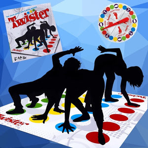 Balerz Family Company Party Game Twister Games Indoor Outdoor Toys Fun Game Twisting For Children Adult Sports Interactive Group Aids