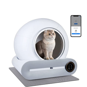 Balerz Tonepie Automatic Smart Cat Litter Box Self Cleaning App control Pet Toilet