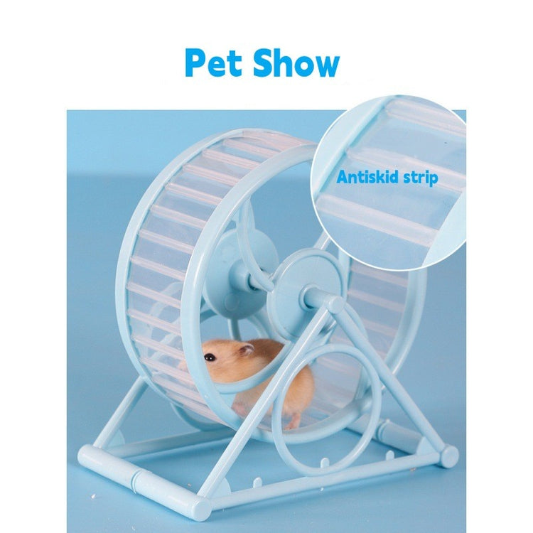 Balerz Hamster Jogging Running Wheel Pets Thickened Sport Toy with Holder Small Animals Rotatory Toys Exercises Pet Supplies