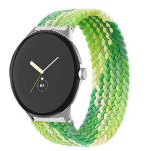 Balerz Braided Solo Loop for Google Pixel Watch band Smartwatch Accessories Elastic Nylon belt correa bracelet Pixel Watch Active strap