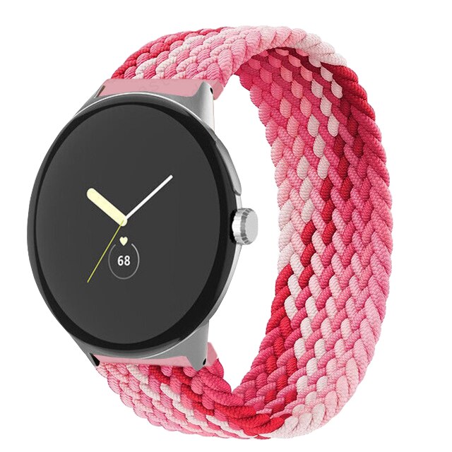 Balerz Braided Solo Loop for Google Pixel Watch band Smartwatch Accessories Elastic Nylon belt correa bracelet Pixel Watch Active strap