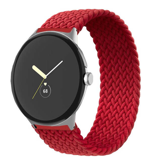 Balerz Braided Solo Loop for Google Pixel Watch band Smartwatch Accessories Elastic Nylon belt correa bracelet Pixel Watch Active strap