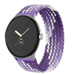 Balerz Braided Solo Loop for Google Pixel Watch band Smartwatch Accessories Elastic Nylon belt correa bracelet Pixel Watch Active strap