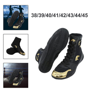 Balerz Boxing Shoes Wrestling Boots Unisex Breathable Trainers Fight Footwear MMA Fighting Taekwondo Equipment Accessories