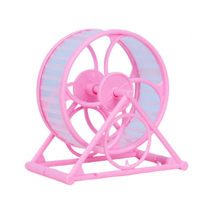 Balerz Hamster Jogging Running Wheel Pets Thickened Sport Toy with Holder Small Animals Rotatory Toys Exercises Pet Supplies