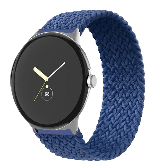 Balerz Braided Solo Loop for Google Pixel Watch band Smartwatch Accessories Elastic Nylon belt correa bracelet Pixel Watch Active strap