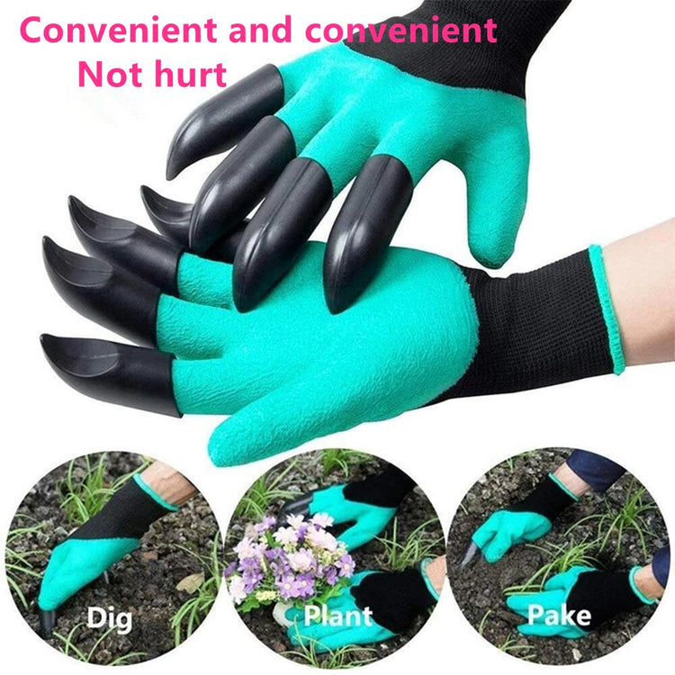 Balerz Digging Gloves, Gardening, Dipping, Labor , Claws,  Vegetable Flower Planting And Grass Pull