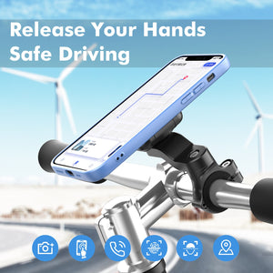 Balerz Magnetic Phone Holder for Bike Motorcycle Handbar