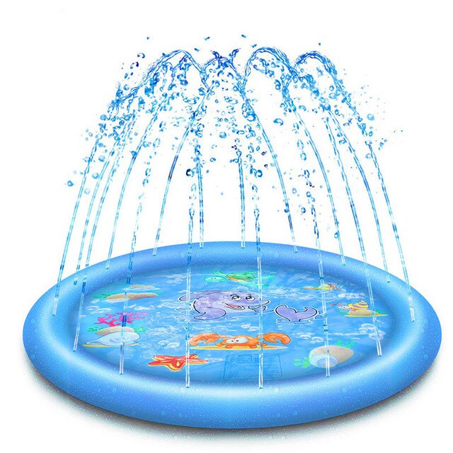 Balerz Balerz Inflatable Swimming Pool Water Spray Pad for Pets