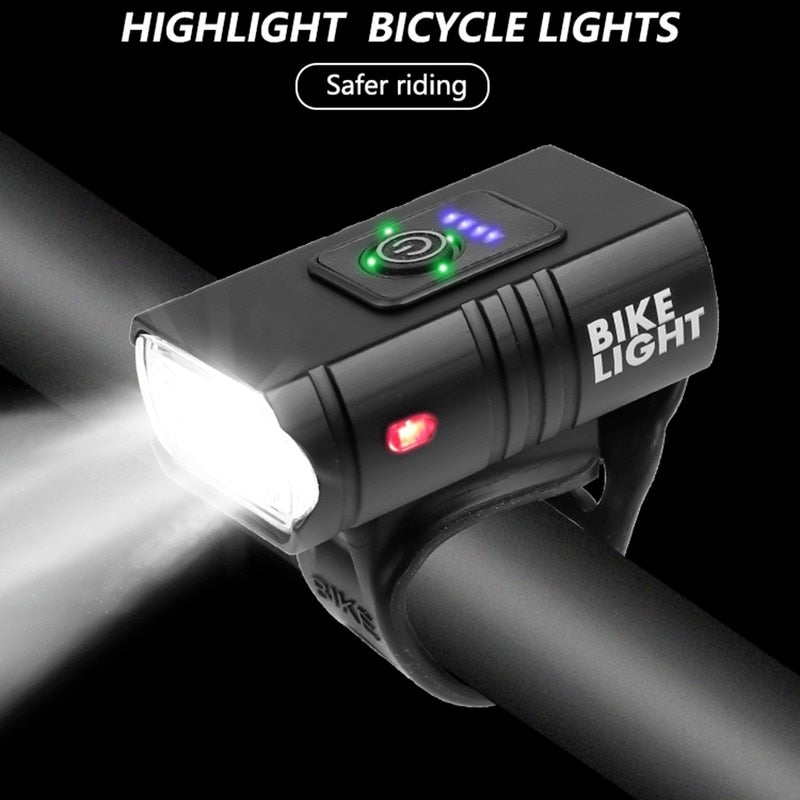 Balerz Rechargeable Bicycle Front Flashlight MTB Bike Light