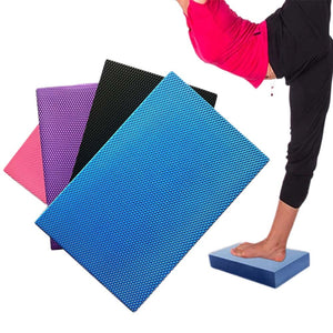 Balerz Foam Balanced Yoga Cushion Waist Training TPE Balance Pad Ankle Knee Rehabilitation Physical Therapy Balancing Training Mat